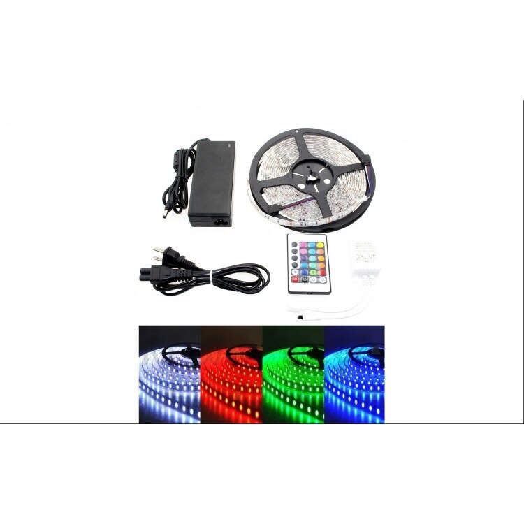 Banda led multicolor 5 m - eMAG.ro