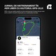 Ceas smartwatch barbati, Qualtec by Koppel®, ecran AMOLED 1.43", rezolutie 466x466, inteligent, fitness, sport, rezistent apa 3ATM, smart, notificari, wireless, apel Bluetooth, microfon HD, limba romana, curea metalica, 2 bratari incluse, AMMO PRO, negru