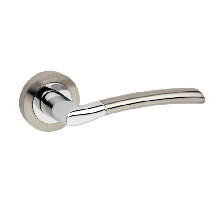 Maner usa, Fimet, Aluminiu, 50 mm, Bej/Argintiu