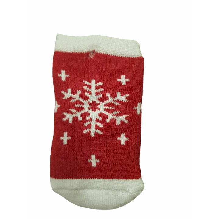 Чорапки Ahelos, Снежинка, Коледни, 0-6 месеца