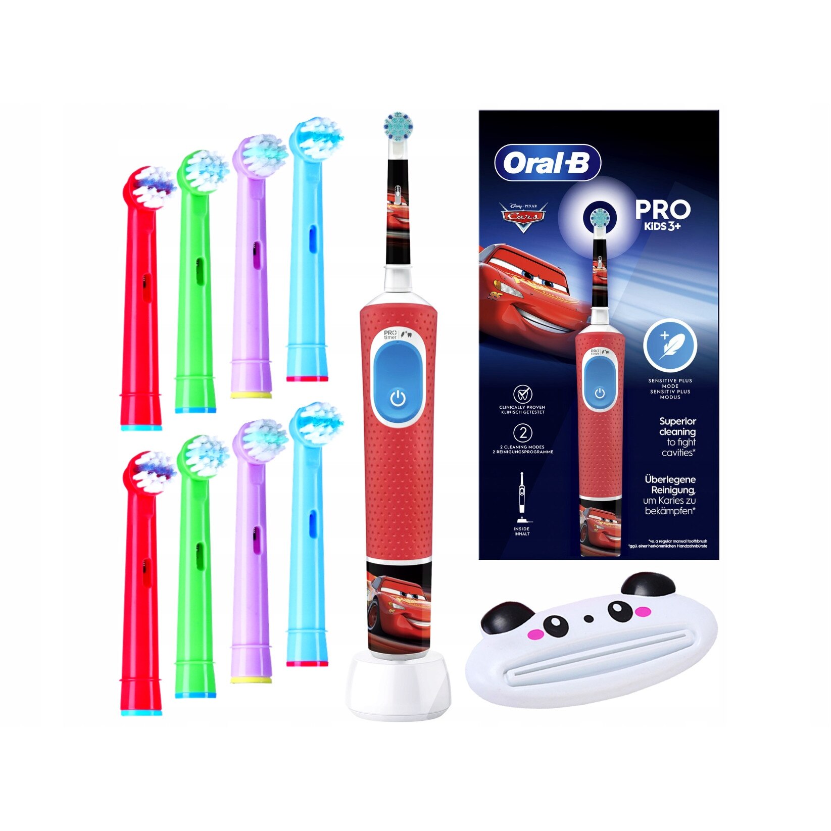 CEPILLO DENTAL ELECTRICO RECARGABLE INFANTIL ORAL-B VITALITY PRO KIDS 3  CARS TC 1 UNIDAD