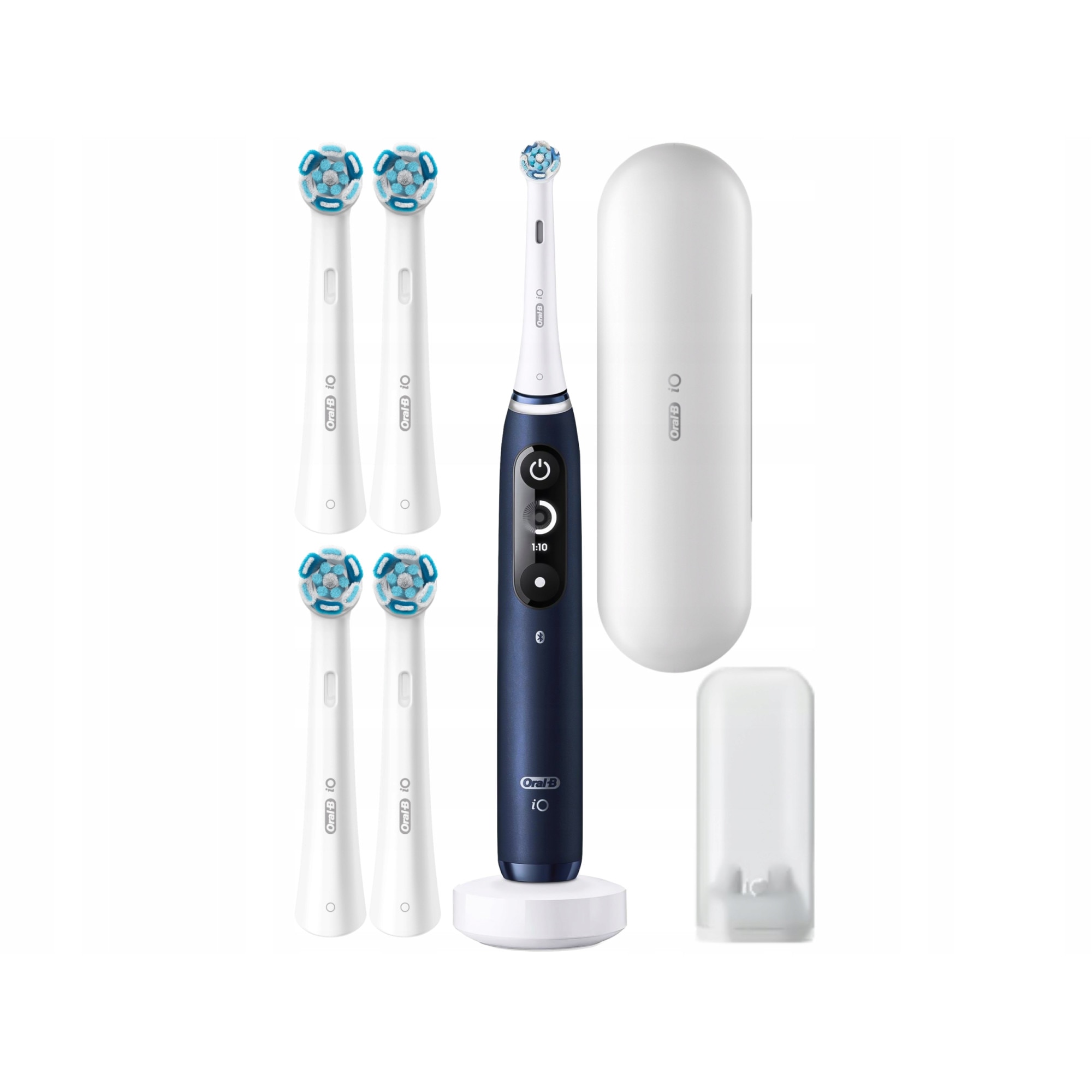 Set, Periute de dinti electrice, Oral-B iO Series 7 Blue Sapphire ...