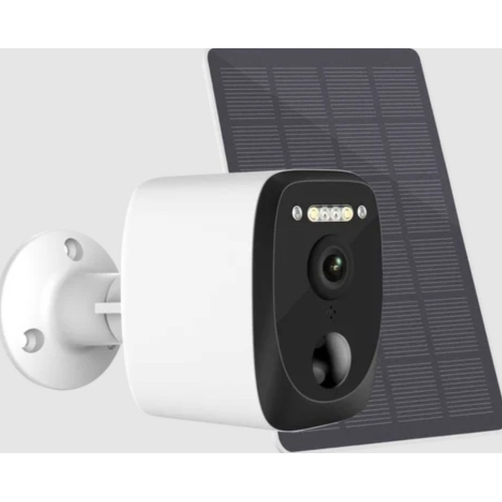 Камера за наблюдение, VIEWBEST VL-UB20H, 4G, соларен панел 3.5W, нощно виждане, микрофон и високоговорител, 2Mp, Ip65