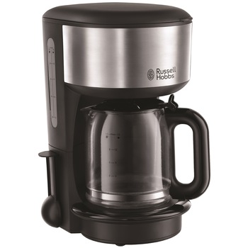 Cafetiera Russell Hobbs Oxford 20130-56, 1000 W, 1.25 l, 10 Cesti, Negru/Inox Cafetiera Russell Hobbs Oxford 20130-56, 1000 W, 1.25 l, 10 Cesti, Negru/Inox