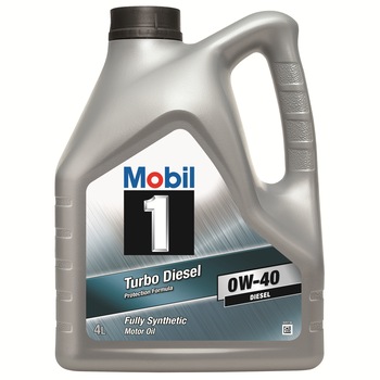 Ulei motor Mobil 1 Turbo Diesel, 0W40, 4L Ulei motor Mobil 1 Turbo Diesel, 0W40, 4L