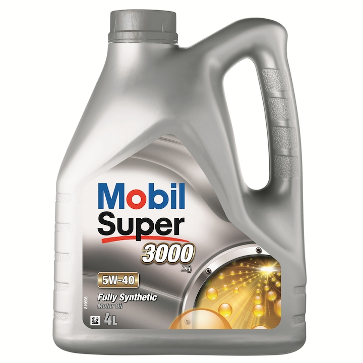 Моторно масло Mobil Super 3000 X1, 5W40, 4л