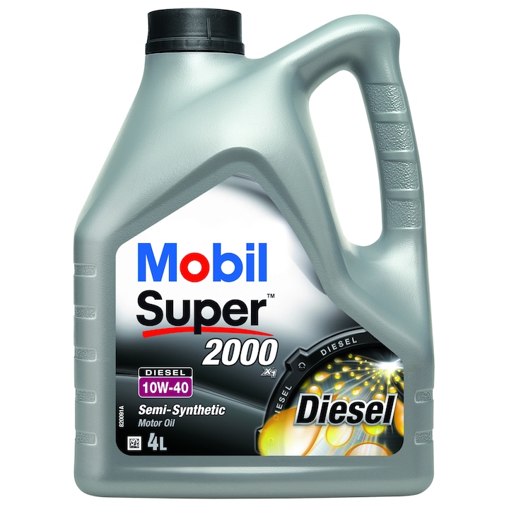 Моторно масло Mobil Super 2000 X1 Diesel, 10W40, 4л