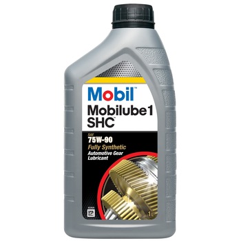 Ulei pentru cutie viteze manuala Mobilube 1 SHC, 75W90, 1L Ulei pentru cutie viteze manuala Mobilube 1 SHC, 75W90, 1L