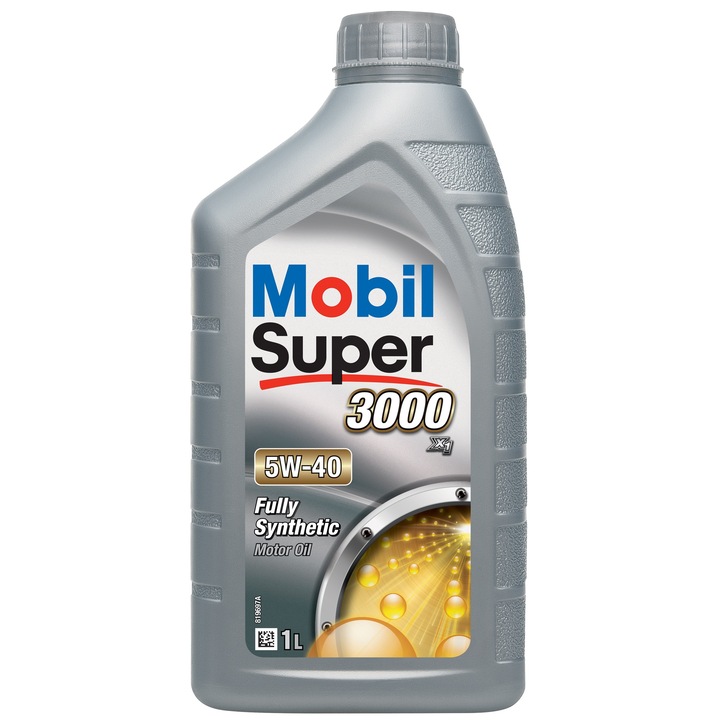 Моторно масло Mobil Super 3000 X1, 5W40, 1л