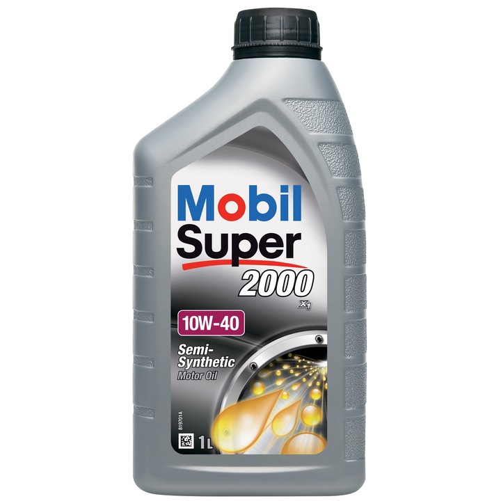 Моторно масло Mobil Super 2000 X1, 10W40, 1л