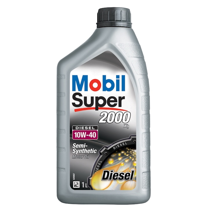 Моторно масло Mobil Super 2000 X1 Diesel, 10W40, 1л