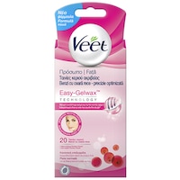 Benzi de ceara rece Veet pentru fata, 20 benzi
