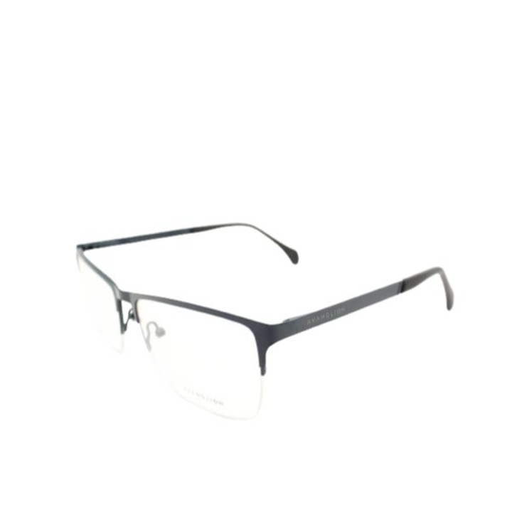 Рамки за очила, Avanglion, AVO3010-56, правоъгълни, Тъмносини, метални, 56 mm x 16 mm x 140 mm