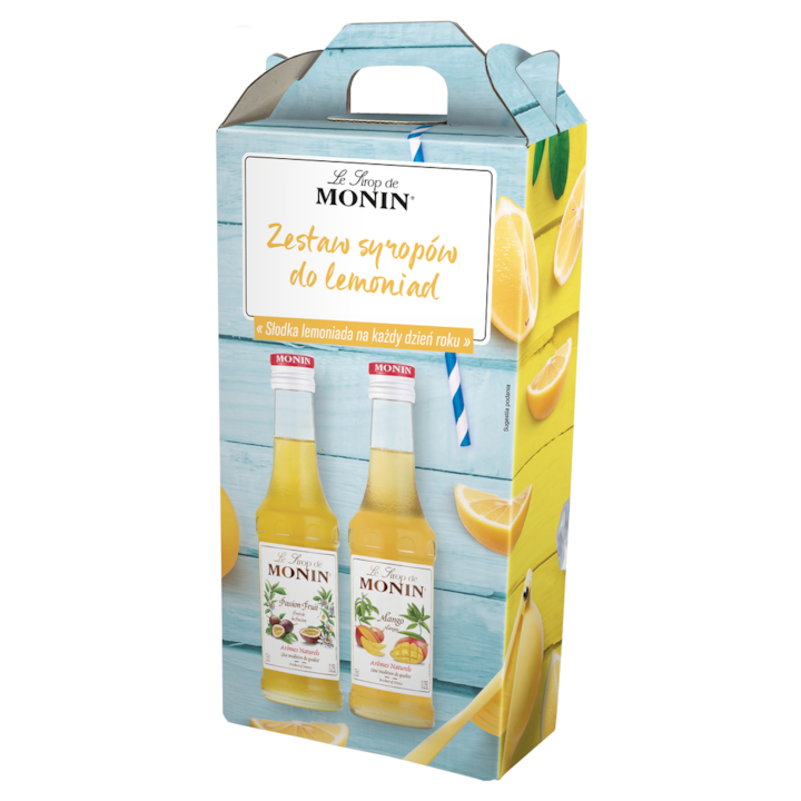 Kis limonádé szirup készlet, Monin, 2 x 250 ml