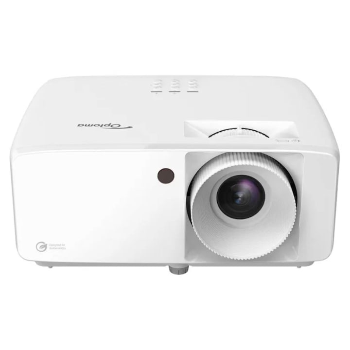 Видео проектор Optoma ZH520, 1920 x 1080 пиксела, 16:10, 5500 lm, DLP, 30000 ч, Бял