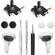 Kit de reparare pentru Oculus Quest 2, cu 2 joystick, 4 manere pentru Thumbstick, 1 penseta, 1 instrument de levier, 1 surubelnita, KINGTRONG®