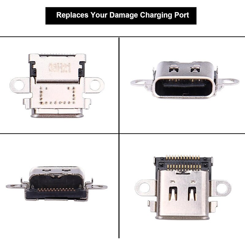 Nintendo Switch Port e 4 Nintendo Switch Port de incarcare pentru Nintendo Switch, cu kit de reparare, Type