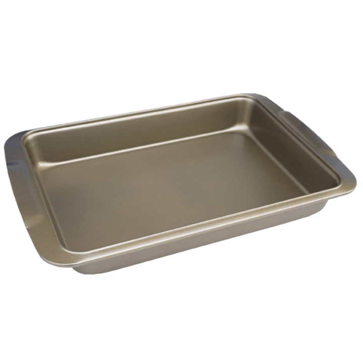 Arany tapadásmentes sütőtepsi 33.5 x 23.5 x 5 cm