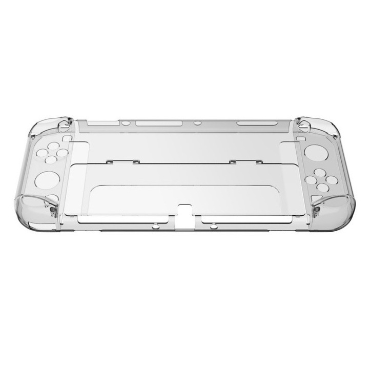 Husa protectie consola, Policarbonat, Pentru Nintendo Switch OLED, Transparent