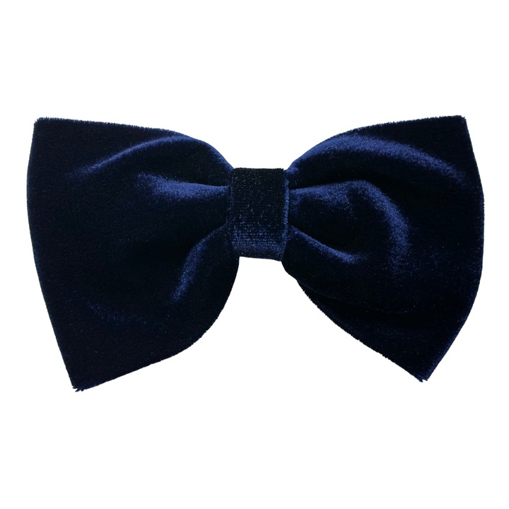 Papion Premium Catifea Bleumarin Hand Made