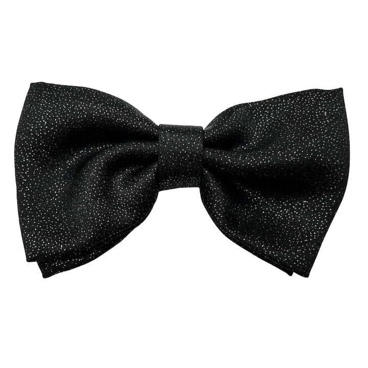 Papion Premium Glamour Negru Hand Made