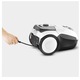 Aspirator cu sac Karcher VC 2, 700 W, filtru HEPA 13, furtun 1,5 m, sac de filtrare 2,8 l, 1.198-035.0, Alb/Negru