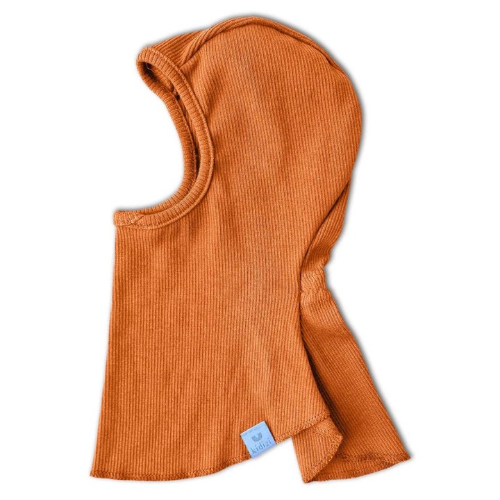 Бебешка/детска регулируема шапка от сертифициран памук Kidizi, Оранжев