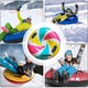 Felfújható sígyűrű, PVC, 90cm, Multicolor