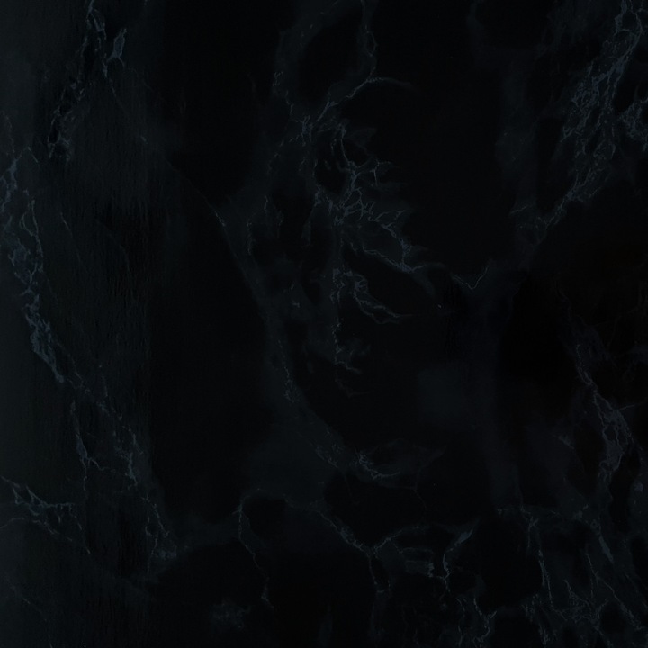 Tapet autoadeziv pentru usa, 67.5 x 50 cm, DecoMeister®, Model Marmura Neagra, D049-067-0050