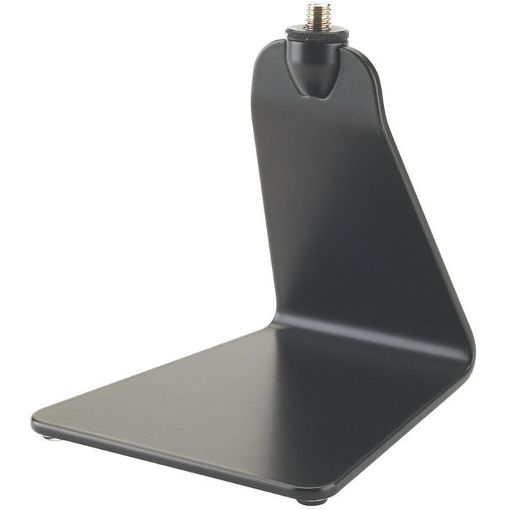 Suport pentru microfon de birou, Konig & Meyer, Metal, Negru, 125x130x142 mm