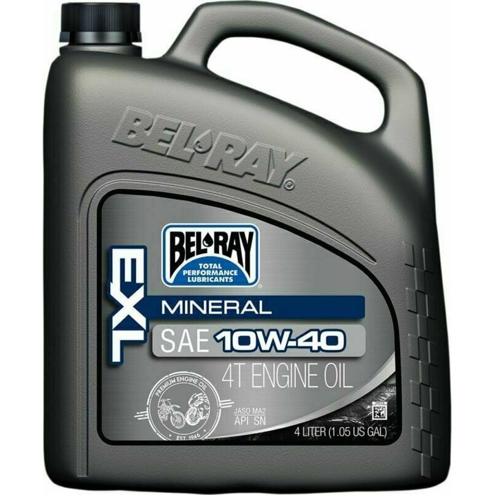 Ulei de motor, Bel-Ray, EXL Mineral 4T, 10W-40, 4L