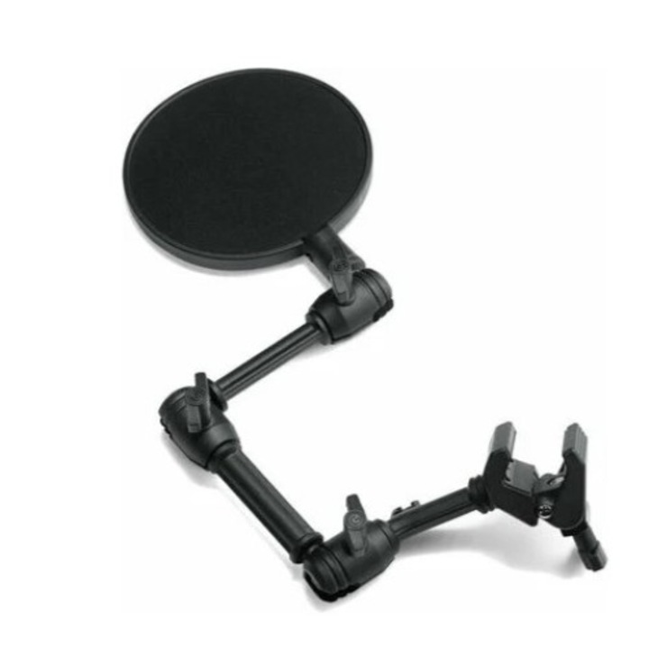 Поп филтър Gravity, найлон, 15.7 см, черен