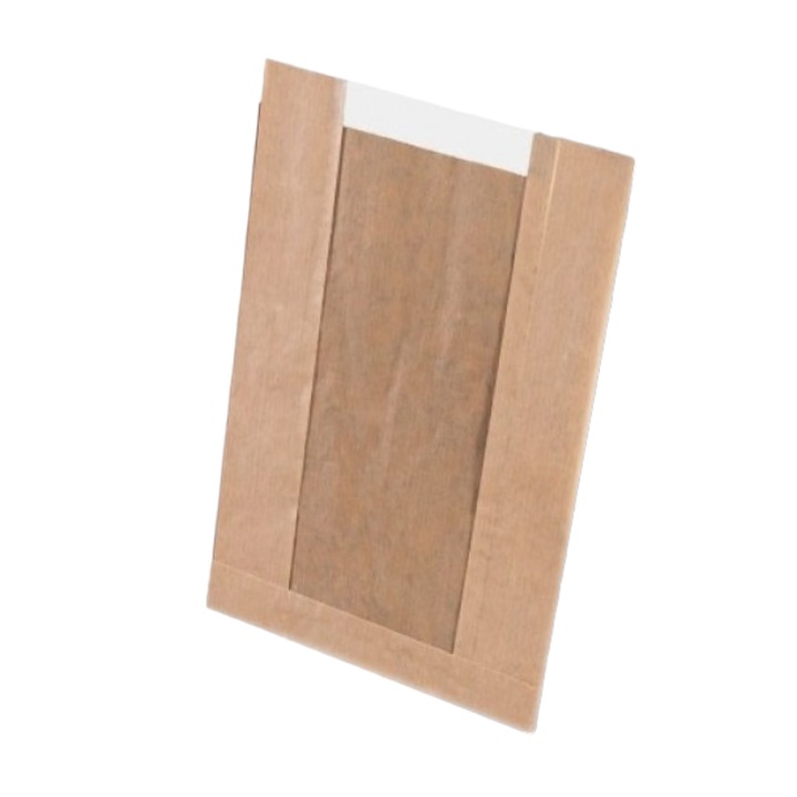 Punga cu fereastra 30×34+6cm (500buc/bax)