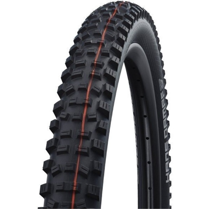 Anvelopa bicicleta MTB, Schwalbe, Hans Dampf, 29x2.35, negru/portocaliu