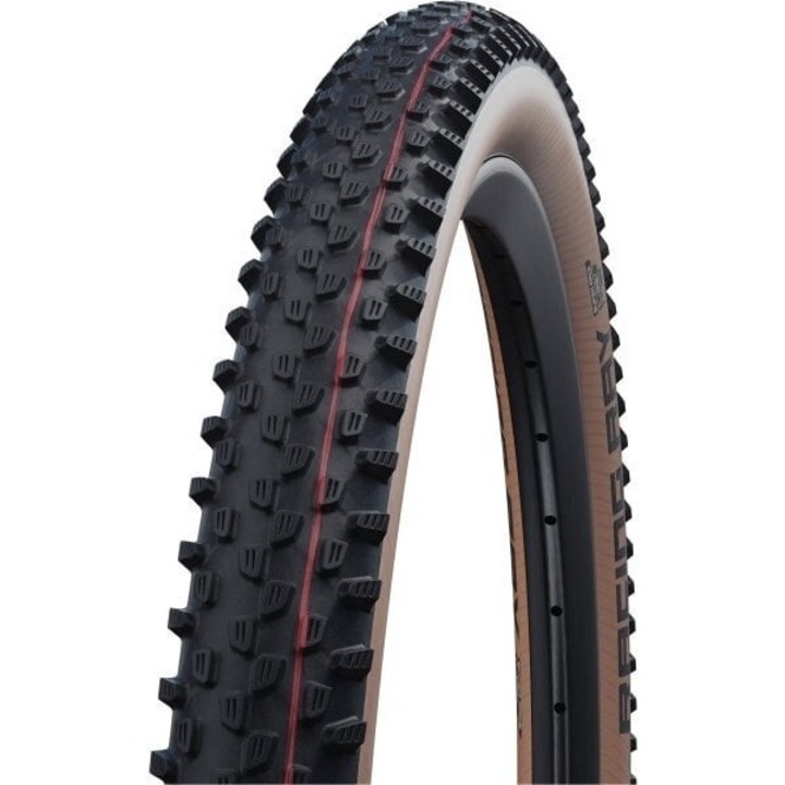 MTB kerékpár gumi, Schwalbe Racing Ray, 29/28" (622 mm), fekete/piros, 2,25