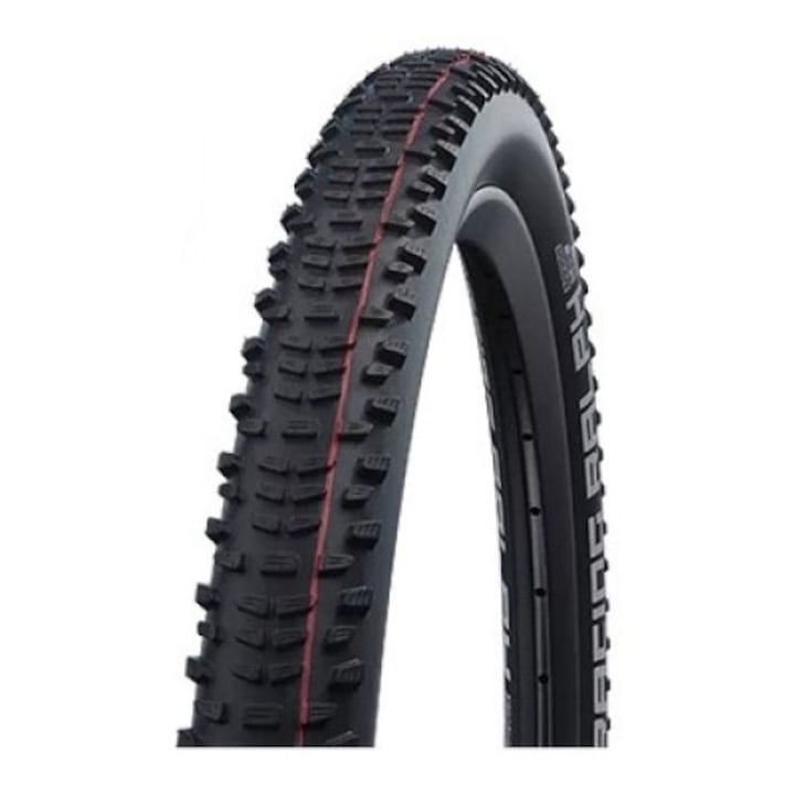 Anvelopa Schwalbe, Racing Ralph 29/28" (622 mm), Negru/Rosu