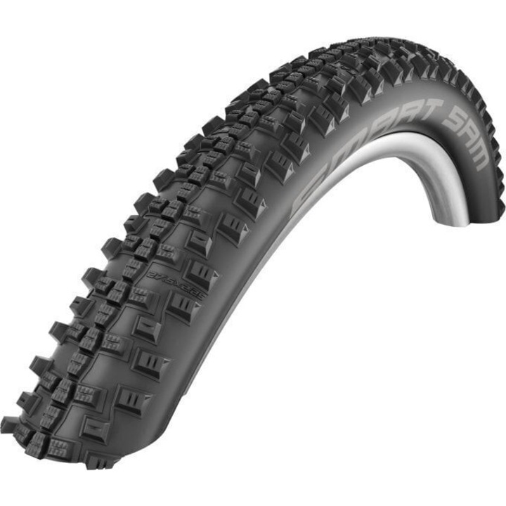 MTB kerékpár gumi, Schwalbe, Tyre Smart Sam, 24", 507 mm, fekete