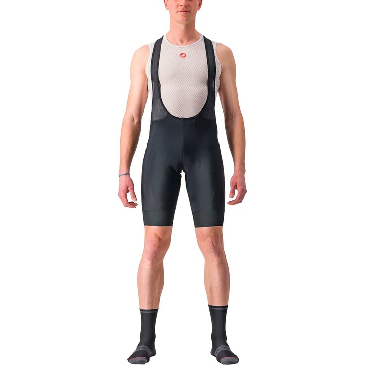 Pantaloni scurti Entrata, Castelli, Negru, 3XL