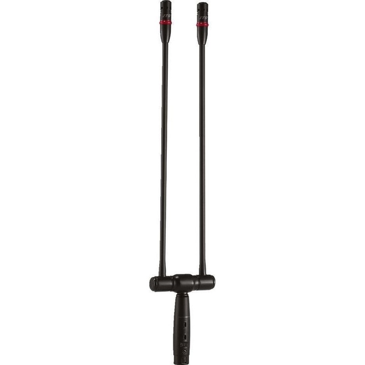 Microfon cu LED, JTS, Mufa XLR cu 3 poli, Negru