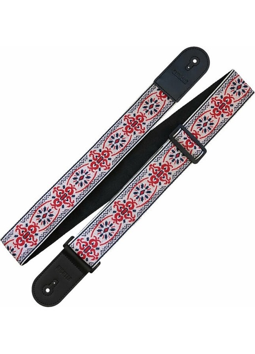 Curea Chitara, Richter, Retro, Alb/Rosu, 154