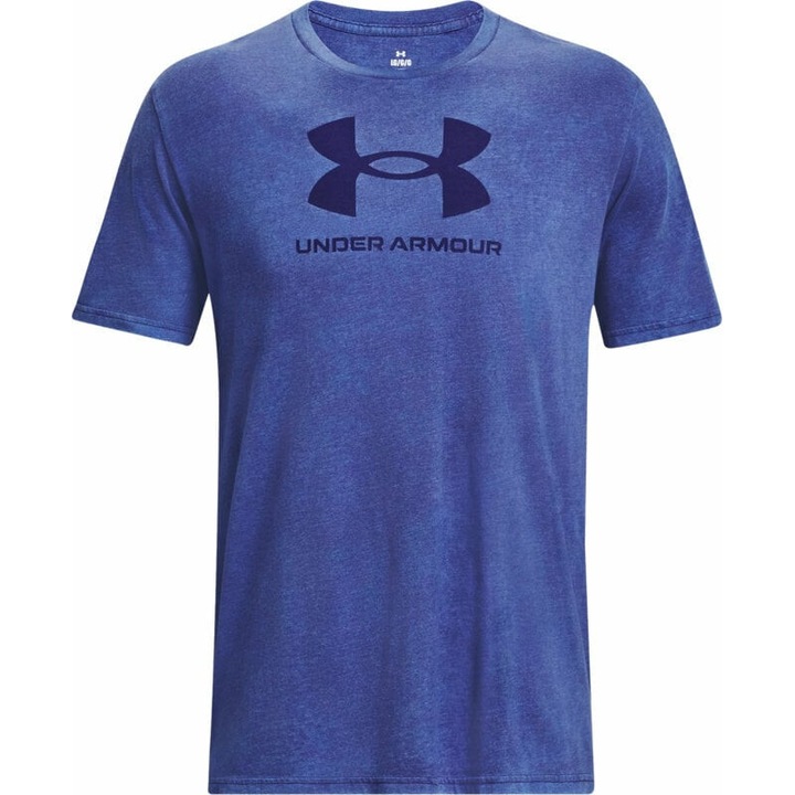 Tricou barbati, Under Armour, Bumbac, Albastru, M