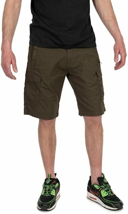 Pantaloni scurti Cargo, Fox Fishing, Bumbac, Verde, Verde