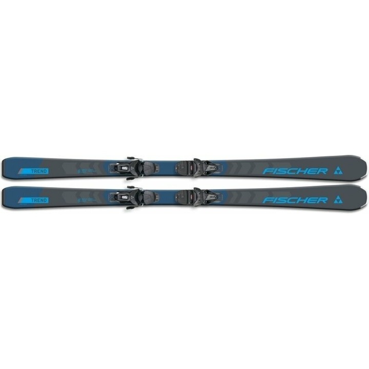 Sílécek RC Trend SLR PRO + RS 9 GW Powerrail, Fischer, 155 cm, szürke/kék
