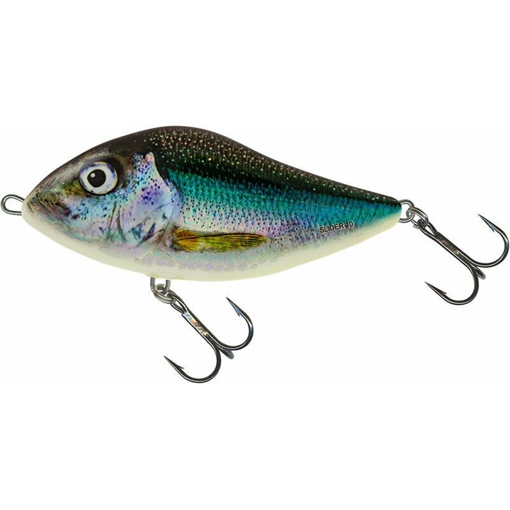 Momeala Slider Sinking Holo Smelt, Salmo, 7 cm, Multicolor