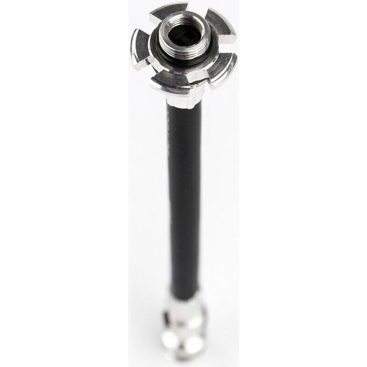 Furtun flexibil, Lezyne, ABS, negru-argintiu