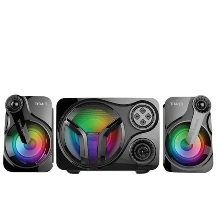 Sistem Retro-HiFi, Bluetooth-Connektivitat, USB, Viniluri, CD, K7-Audio, FM-Radio, Aux-In, Old Wood