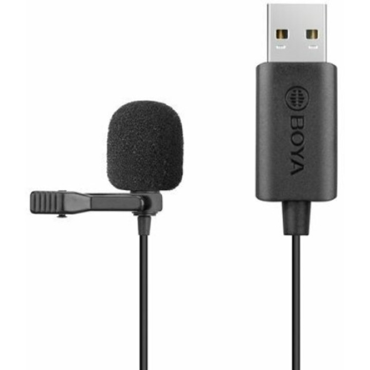 Microfon, Boya, USB, Negru