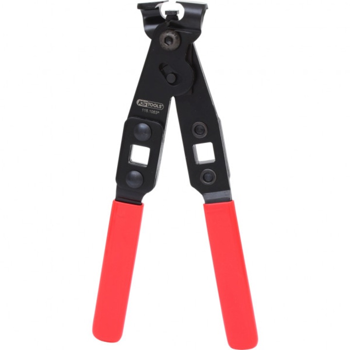 Ks Tools nyaklánc fogó, hossz 240 mm, gumi fogantyúk, króm-molibdén acél