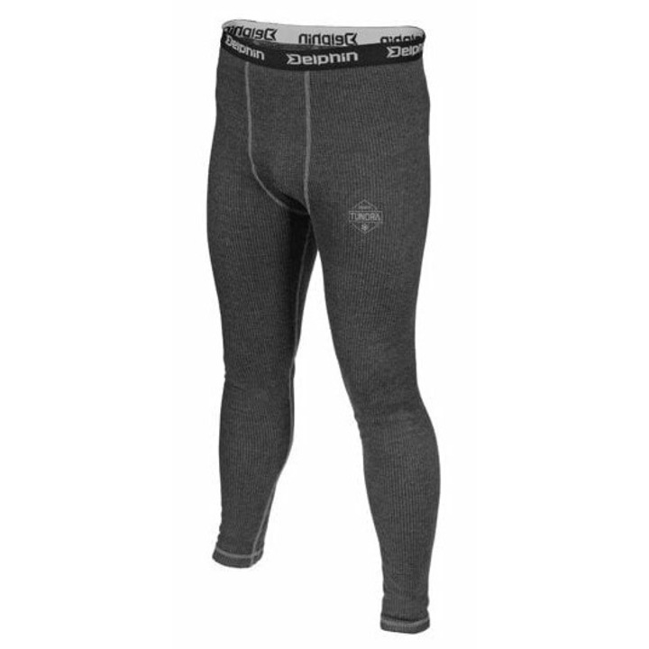 Férfi termonadrág, Delphin, Cotton\Polyester, Fekete