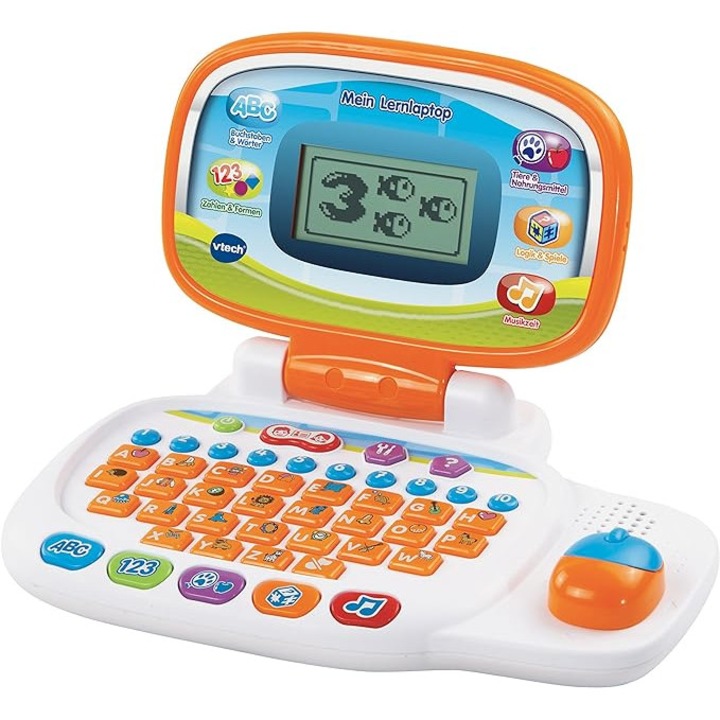 Детски лаптоп Vtech немска версия оранжев